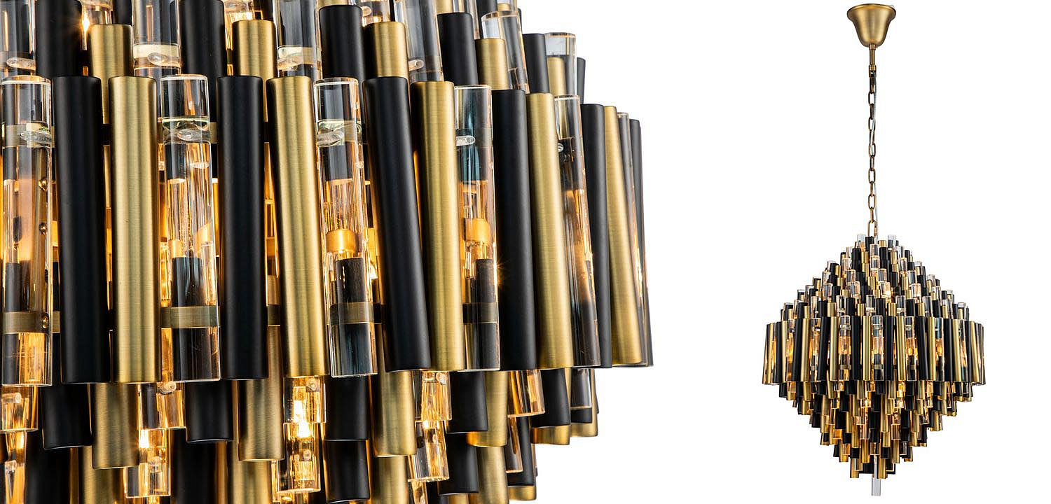 Люстра Black Brass Symphony Chandelier Люстра Black Brass Symphony Chandelier - Loft-Concept в Саратове