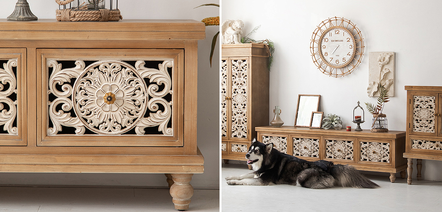 ТВ-тумба Leblanc Provence TV Stand ТВ-тумба Leblanc Provence TV Stand - Loft-Concept в Саратове
