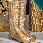 Ваза в форме сапог с рельефной текстурой и ручками Vase Boot варинант исполнения - 4 | Loft Concept в Саратове