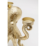 Подсвечник золотой Осьминог Gold Octopus Candlestick  варинант исполнения - 2 | Loft Concept в Саратове