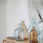 Ваза в виде бутыли TRANSPARENT FORMS 36 варинант исполнения - 8 | Loft Concept в Саратове