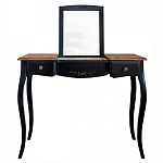 Трельяж из массива березы с подъемным зеркалом и 2-мя ящиками Vintage варинант исполнения - 1 | Loft Concept в Саратове