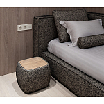 Столик прикроватный мягкий Soft Table from Chenille варинант исполнения - 6 | Loft Concept в Саратове