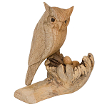 Статуэтка из дерева сова Animals of the World варинант исполнения - 1 | Loft Concept в Саратове