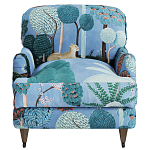 Дизайнерское классической формы на колесиках Trumann Armchair варинант исполнения - 2 | Loft Concept в Саратове