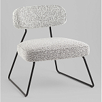 Кресло лаунж Kate букле серый варинант исполнения - 1 | Loft Concept в Саратове