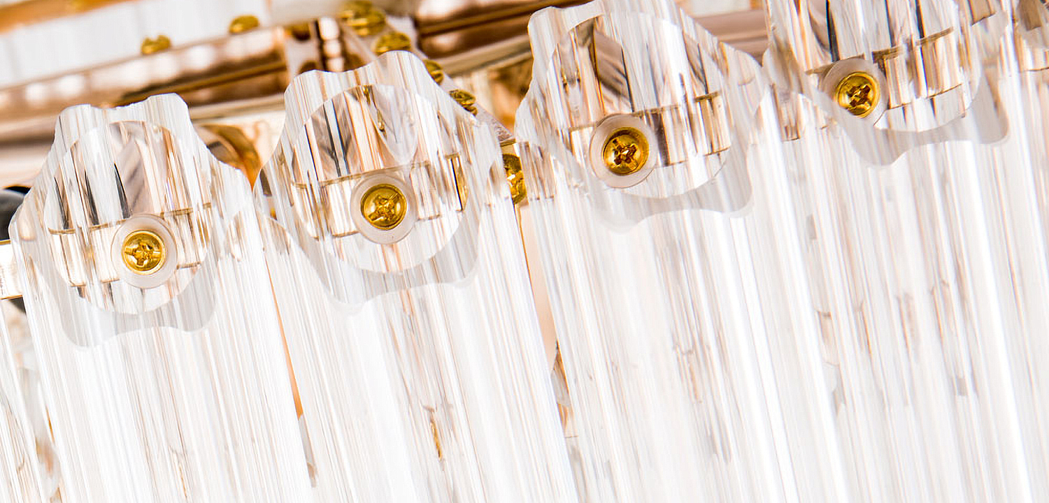 Люстра Hexagon Tube Light Crystal Chandelier Люстра Hexagon Tube Light Crystal Chandelier - Loft-Concept в Саратове