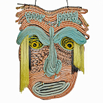 Арт-Объект из нитей Абстрактный портрет Joana Schneider  варинант исполнения - 2 | Loft Concept в Саратове