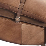 Двухместный диван Duncan винтажная коричневая кожа варинант исполнения - 5 | Loft Concept в Саратове