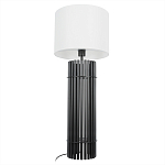 Настольная лампа с металлиеским черным трубчатым основанием Fulgurite варинант исполнения - 3 | Loft Concept в Саратове