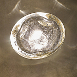 Бра с круглым плафоном из прозрачного стекла с пузырьками воздуха Effervia  варинант исполнения - 12 | Loft Concept в Саратове