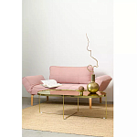 Кофейный столик овальный золотой Modern Mirror Gold Table варинант исполнения - 5 | Loft Concept в Саратове