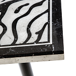 Стол обеденный из натурального мрамора Marble BW Accent Table варинант исполнения - 2 | Loft Concept в Саратове