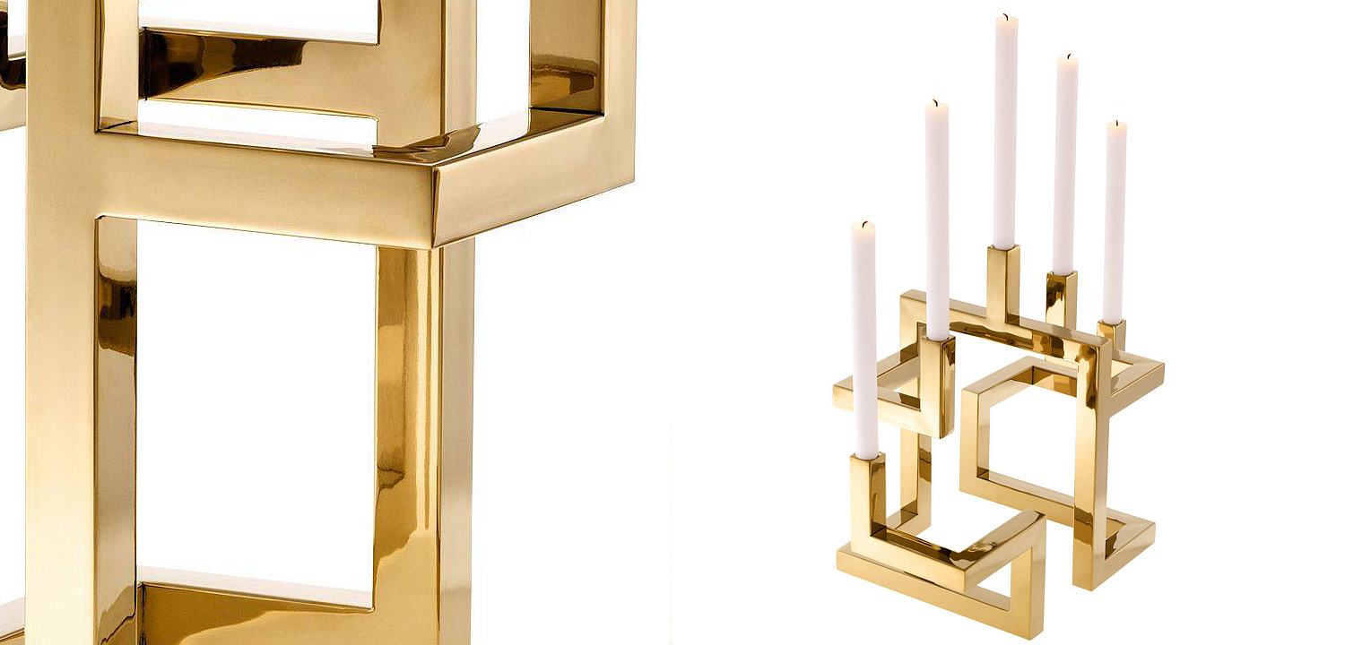 Подсвечник Eichholtz Candle Holder Skyline Подсвечник Eichholtz Candle Holder Skyline - Loft-Concept в Саратове