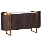 Комод  округлой формы с дверцами Chest of Precious Breed варинант исполнения - 2 | Loft Concept в Саратове