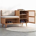 Комод с мягким  сиденьем и нишей для хранения обуви Manual Dresser варинант исполнения - 1 | Loft Concept в Саратове