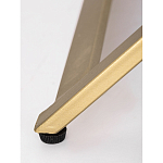 Приставной столик с выдвижным ящиком  White Table Carved Pattern варинант исполнения - 6 | Loft Concept в Саратове