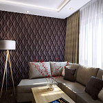 Гипсовая 3D Панель M-102 варинант исполнения - 1 | Loft Concept в Саратове