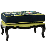 Банкетка из натурального бука с изображением птиц и цветов Blooming Birds варинант исполнения - 1 | Loft Concept в Саратове