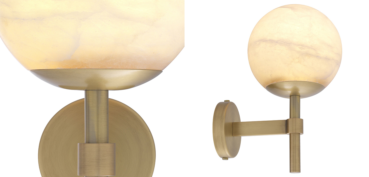 Бра Eichholtz Wall Lamp Jade alabaster Бра Eichholtz Wall Lamp Jade alabaster - Loft-Concept в Саратове