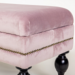 Мягкая банкетка с зоной для хранения Casket Dusty Rose варинант исполнения - 4 | Loft Concept в Саратове