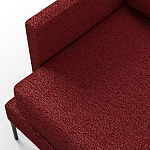 Мебельная ткань Шенилл бордовый цвет 138 см T4-23 варинант исполнения - 7 | Loft Concept в Саратове