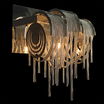 Бра с перфорированными металлическими дугами и цепочками 22 см Atlantis Chain варинант исполнения - 8 | Loft Concept в Саратове