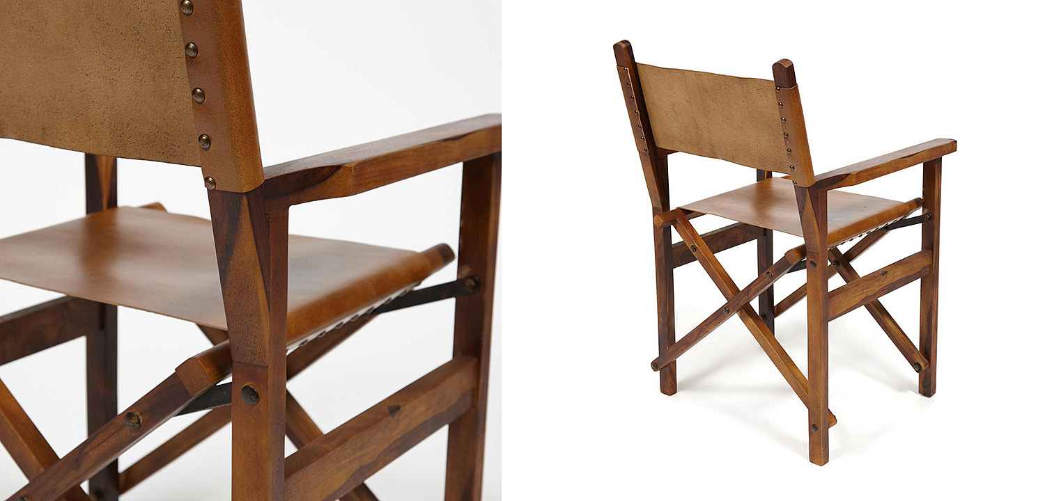 Кресло Buffalo Leather folding armchair Кресло Buffalo Leather folding armchair - Loft-Concept в Саратове