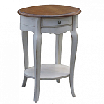 Тумба прикроватная овальная с ящиком Interiors Romance варинант исполнения - 1 | Loft Concept в Саратове