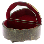 Шкатулка с зеркалом из натуральных камней Stone Casket варинант исполнения - 3 | Loft Concept в Саратове