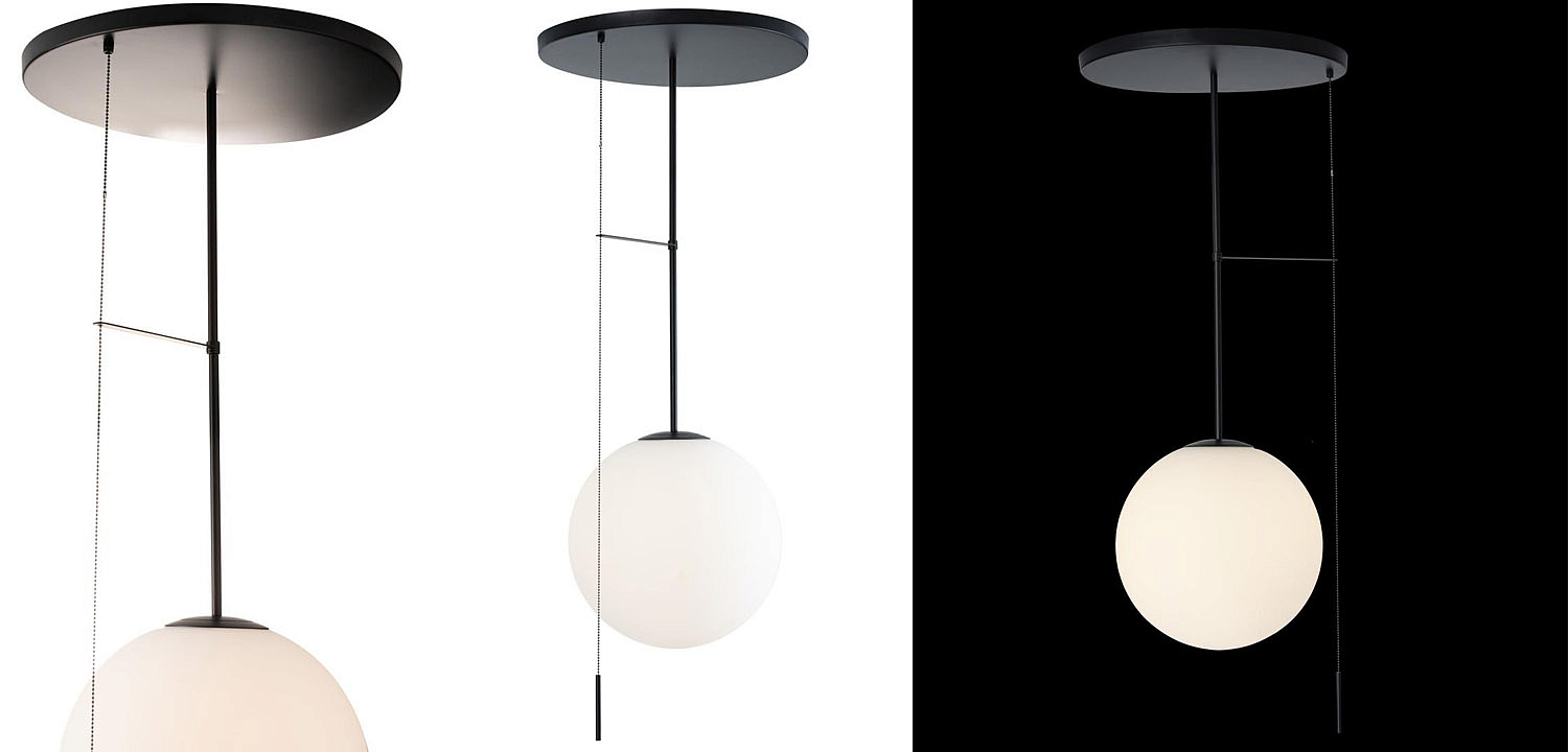 Потолочный светильник Alston black 45 Потолочный светильник Alston black 45 - Loft-Concept в Саратове