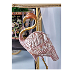 Настольная лампа с абажуром Розовый Фламинго Porcelain Flamingo Lamp варинант исполнения - 3 | Loft Concept в Саратове