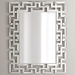 Зеркало прямоугольное в зеркальной раме Intersection варинант исполнения - 1 | Loft Concept в Саратове