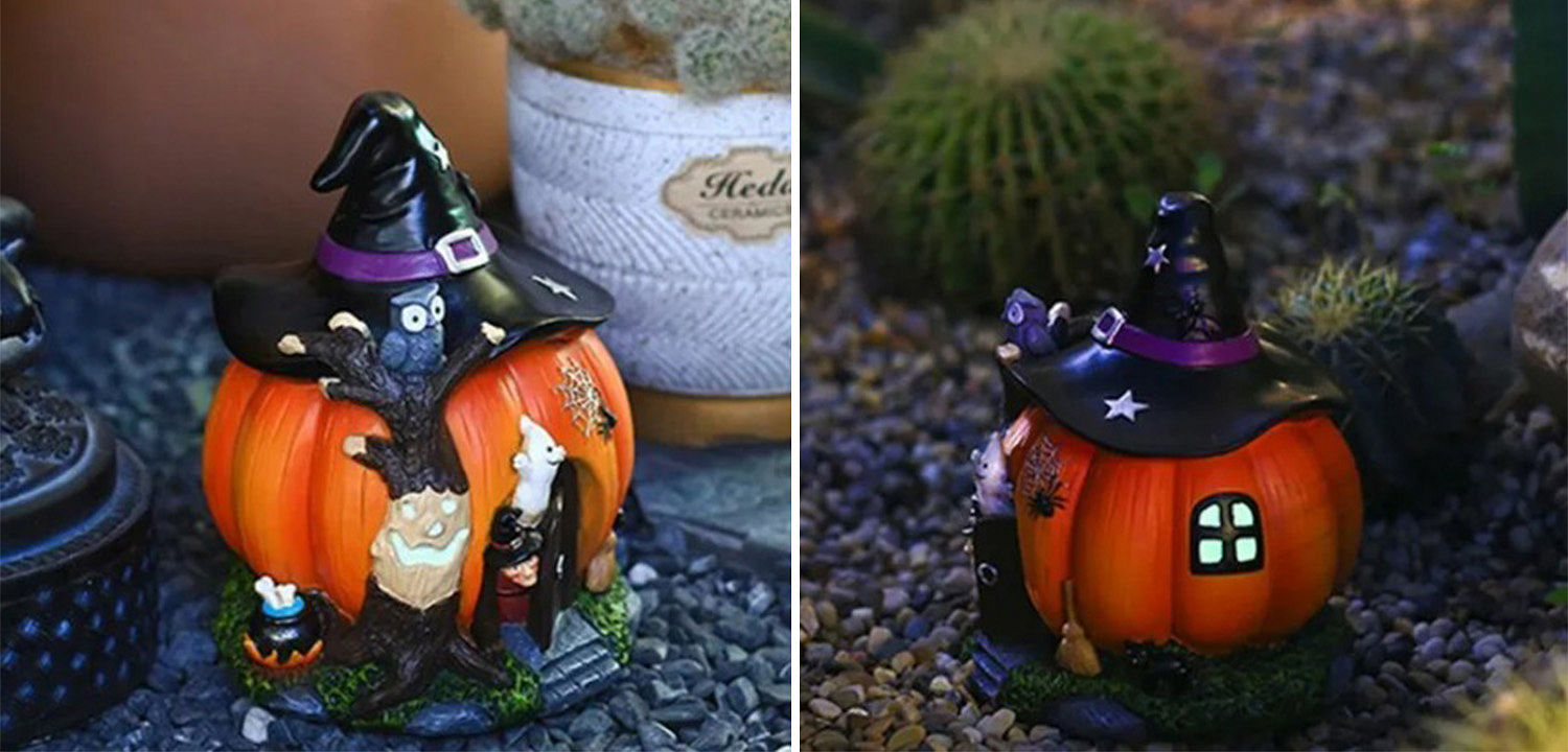 Статуэтка Pumpkin House Witch Статуэтка Pumpkin House Witch - Loft-Concept в Саратове