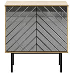 Шкаф-буфет с зеркальным декором Serena Cupboard варинант исполнения - 2 | Loft Concept в Саратове