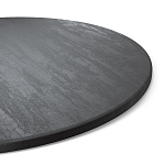 Стол обеденный с круглой столешницей черного цвета Harris Collection варинант исполнения - 3 | Loft Concept в Саратове