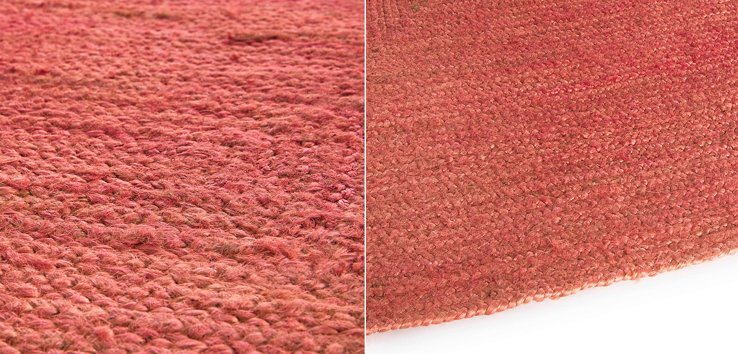 Ковер Rectangular Carpet red 100% джут Ковер Rectangular Carpet red 100% джут - Loft-Concept в Саратове
