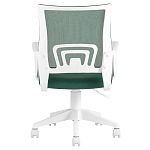 Офисное кресло с основанием из белого пластика Desk chairs Green варинант исполнения - 4 | Loft Concept в Саратове