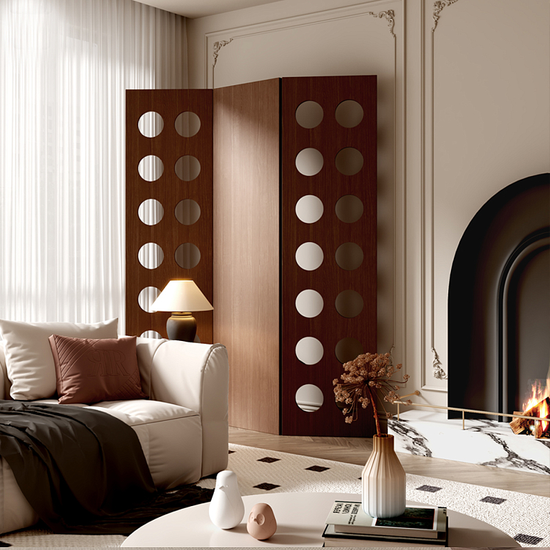 Ширма деревянная Moon Walnut Furniture Орех Графит Ширма деревянная Moon Walnut Furniture Орех Графит в Саратове | Loft Concept