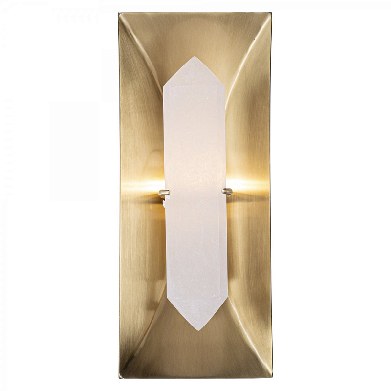 Бра HALCYON Rectangle Sconce Латунь в Саратове | Loft Concept 