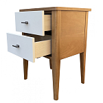 Тумба прикроватная с 2-мя ящиками Tasteful Furniture Light варинант исполнения - 2 | Loft Concept в Саратове