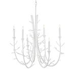 Люстра белая в виде веток White Natural Lines варинант исполнения - 4 | Loft Concept в Саратове