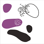 Плитка с узором Камни варинант исполнения - 2 | Loft Concept в Саратове