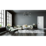 Люстра черного цвета на штанге Noir Supernova варинант исполнения - 3 | Loft Concept в Саратове