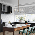  Люстра с прозрачными рифлеными цилиндрическими плафонами Kichler варинант исполнения - 26 | Loft Concept в Саратове