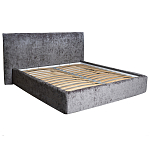 Кровать двуспальная серая с подъемным механизмом  Selecting the Best варинант исполнения - 1 | Loft Concept в Саратове