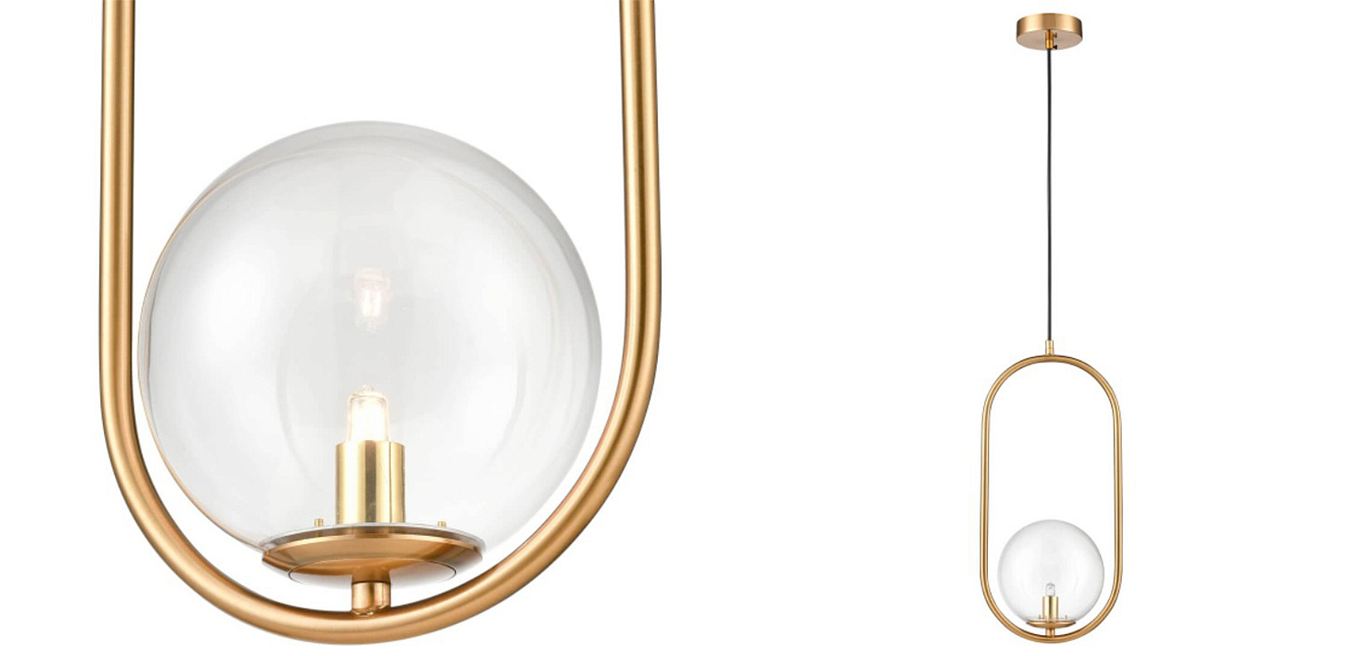 Подвесной светильник B.LUX C Ball oval gold Подвесной светильник B.LUX C Ball oval gold - Loft-Concept в Саратове