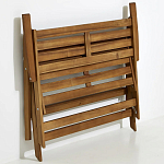 Деревянная садовая скамейка складная Gary Wood Bench варинант исполнения - 2 | Loft Concept в Саратове