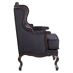 Кресло George Grand Armchair black velour варинант исполнения - 2 | Loft Concept в Саратове