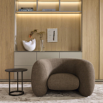 Дизайнерское полукруглое мягкое кресло CINNAMON Armchair варинант исполнения - 3 | Loft Concept в Саратове